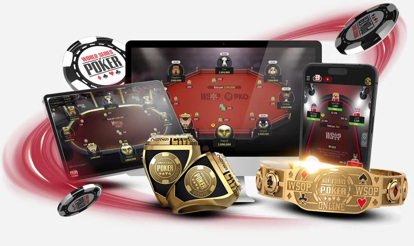 WSOP Poker客户端设备展示